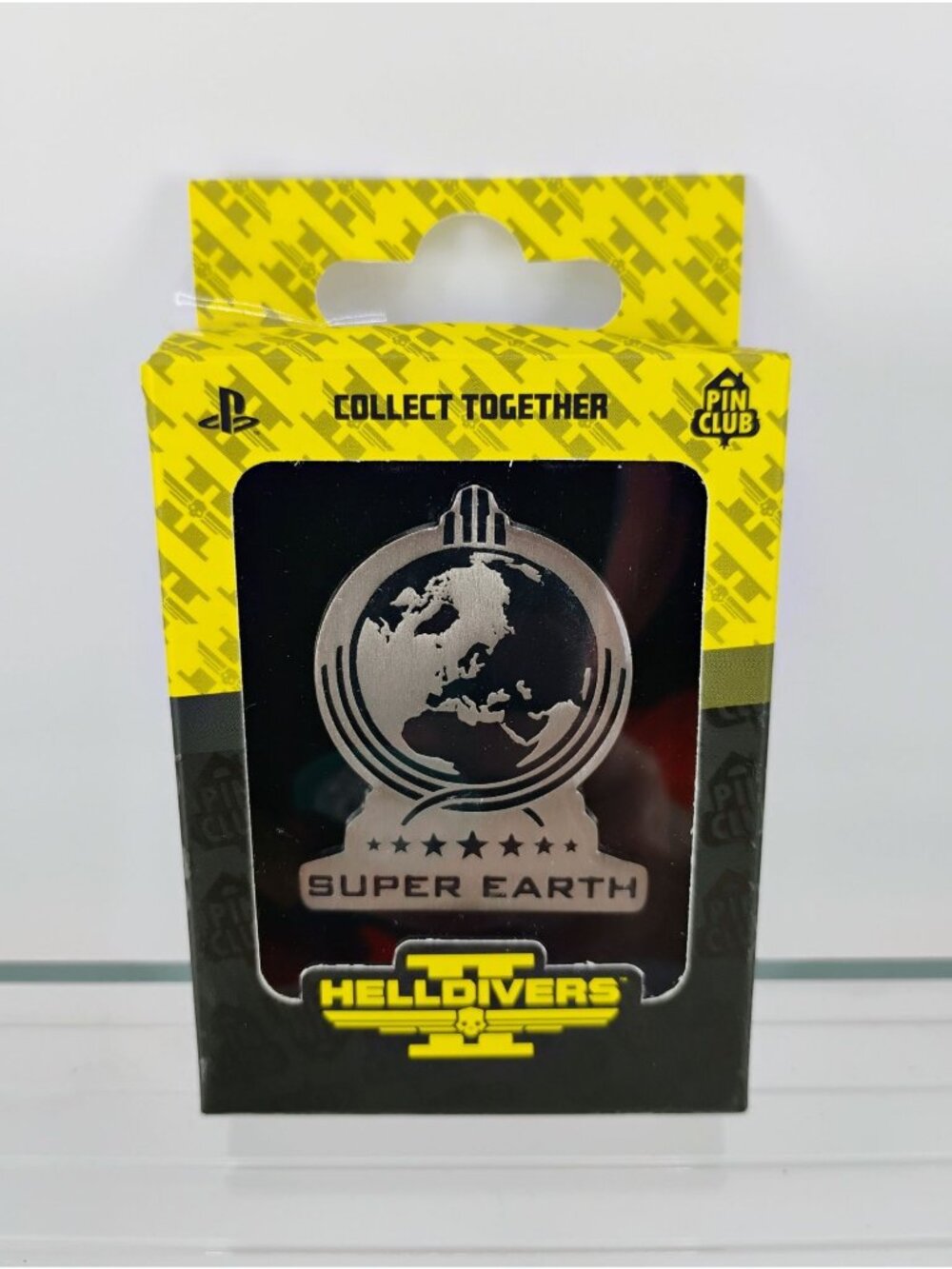 Helldivers 2 Super Earth Enamel Pin By Pin Club Collectible